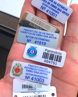 Etiquetas Patrimoniais para Gestão de Ativos