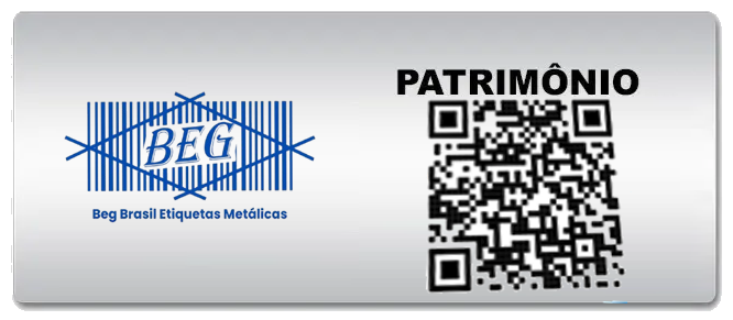 Beg Brasil Etiquetas de Patrimônio